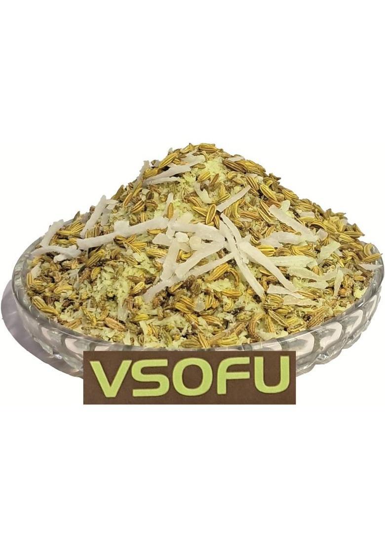 Vsofu Roasted Saunf Fennel Seeds Variyali Badishep Sounf Mukhwas Sweet