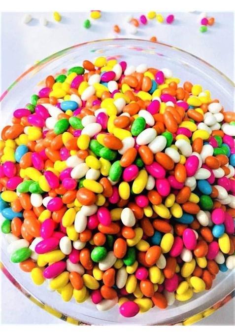 Organic Nature Sugar Coated Mint Fennel Seeds [Variyali Candy Mukhwas] Mint Mouth Freshener&nbsp;&nbsp;(300 G)