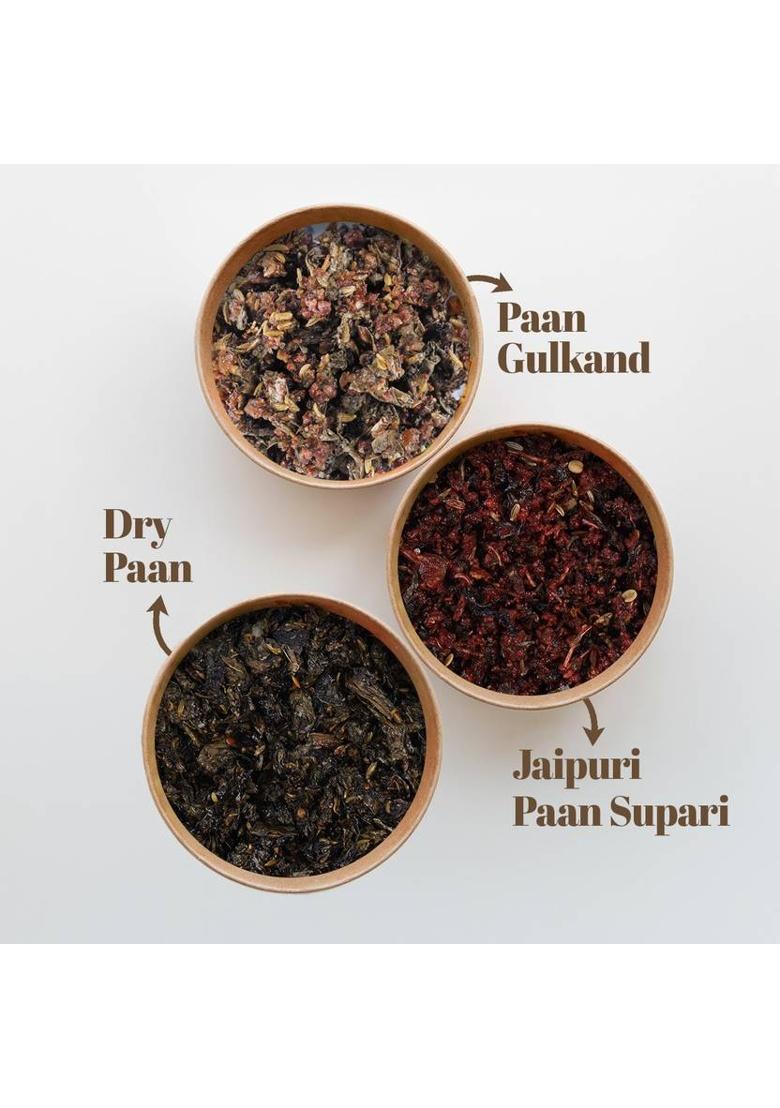 Bullion Paan Gulkand, Jaipuri Supari & Dry Paan – Sweet Refreshing Mukhwas |3X100G(300G) Sweet, Fresh, Aromatic, Refreshing, Mint Mouth Freshener (3 X 100 G)