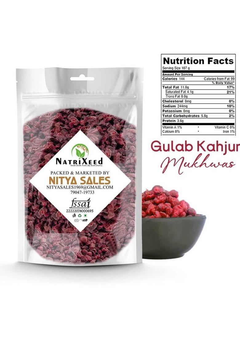 Natrixeed Khajoor Supari | Rasili Supari Mukhwas | Sweet After Meal Khajoor Supari, Sweet & Juicy, Rasili Supari Mouth Freshener (100 G)