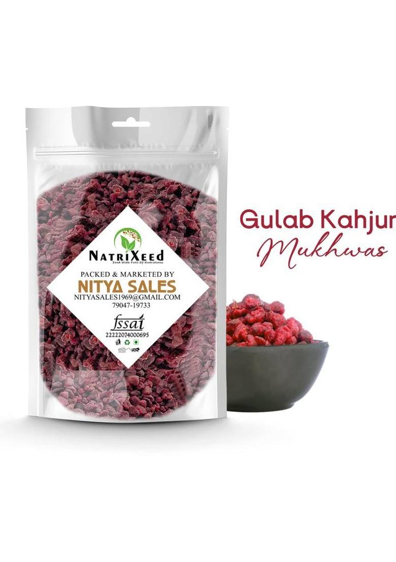 Natrixeed Khajoor Supari | Rasili Supari Mukhwas | Sweet After Meal Khajoor Supari, Sweet & Juicy, Rasili Supari Mouth Freshener (100 G)