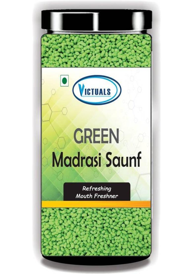 Victuals Madrasi Saunf 200G | Peppermint Saunf | Mukhwas | Mouth Freshner Peppermint Mouth Freshener (200 G)