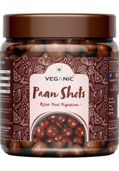Veganic Pan Shots (Instant Paan, Mouth Freshener, Mukhwas) Pan Flavor Candy Paan Mouth Freshener  (400 G)
