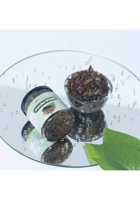 Sukhmukh Mukhwas Nanha Paan | Premium Sweet Mouth Freshener | Traditional Indian Mukhwas Nanha Paan Mouth Freshener (100 G)