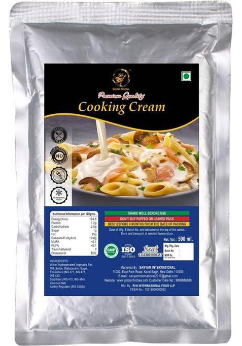 Golden Finches By Golden Finches Cooking Cream&nbsp;&nbsp;(500 Ml)