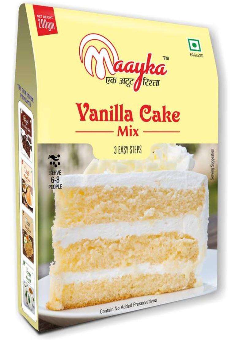 Maayka - Ek Atoot Rishta Vanilla Cake Mix 200 G - Indya