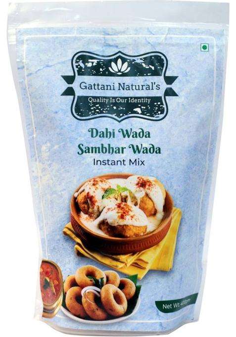 Gattani Sales Natural'S Dahi Sambhar Wada Instant Mix 400G 400 G