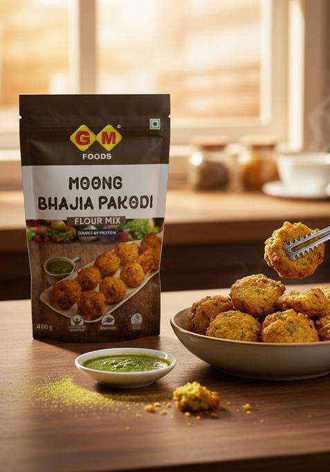 Gm Foods Moong Bhajia Pakodi 400 G