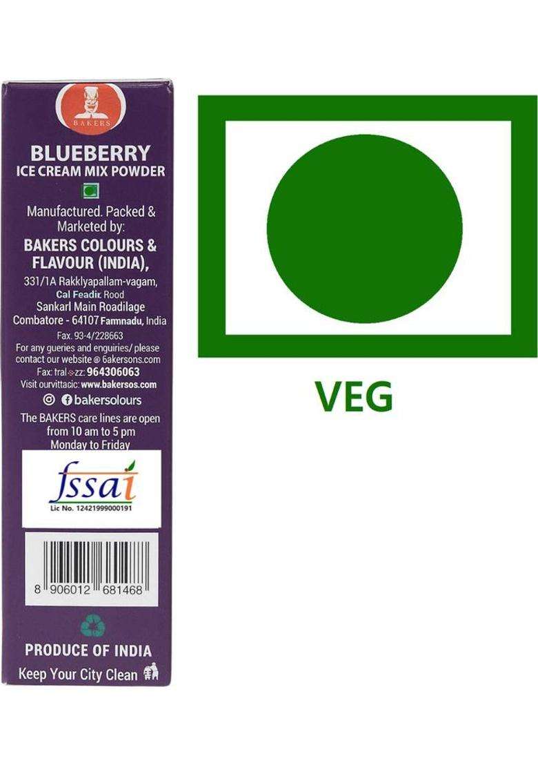 Bakers Mango| Strawberry| Pineapple| Blueberry| Black Currant| Kesar Pista Ice Cream 600 G&nbsp;&nbsp;(Pack Of 6) - Indya