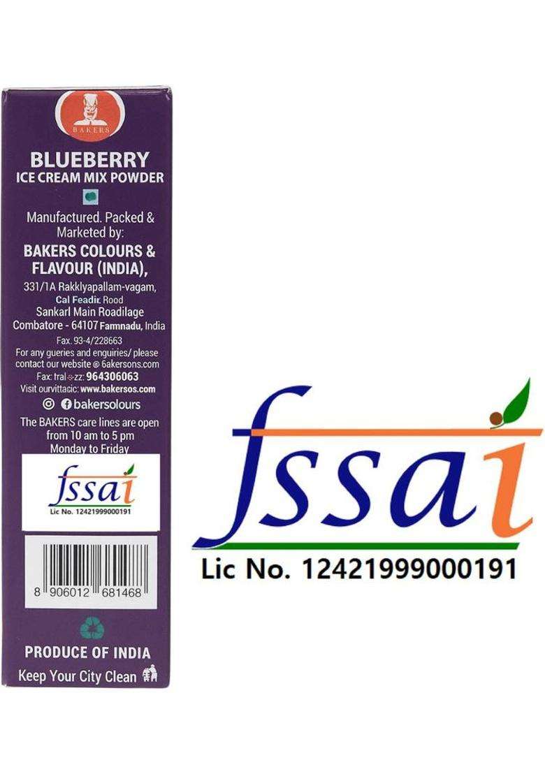 Bakers Mango| Strawberry| Pineapple| Blueberry| Black Currant| Kesar Pista Ice Cream 600 G&nbsp;&nbsp;(Pack Of 6) - Indya