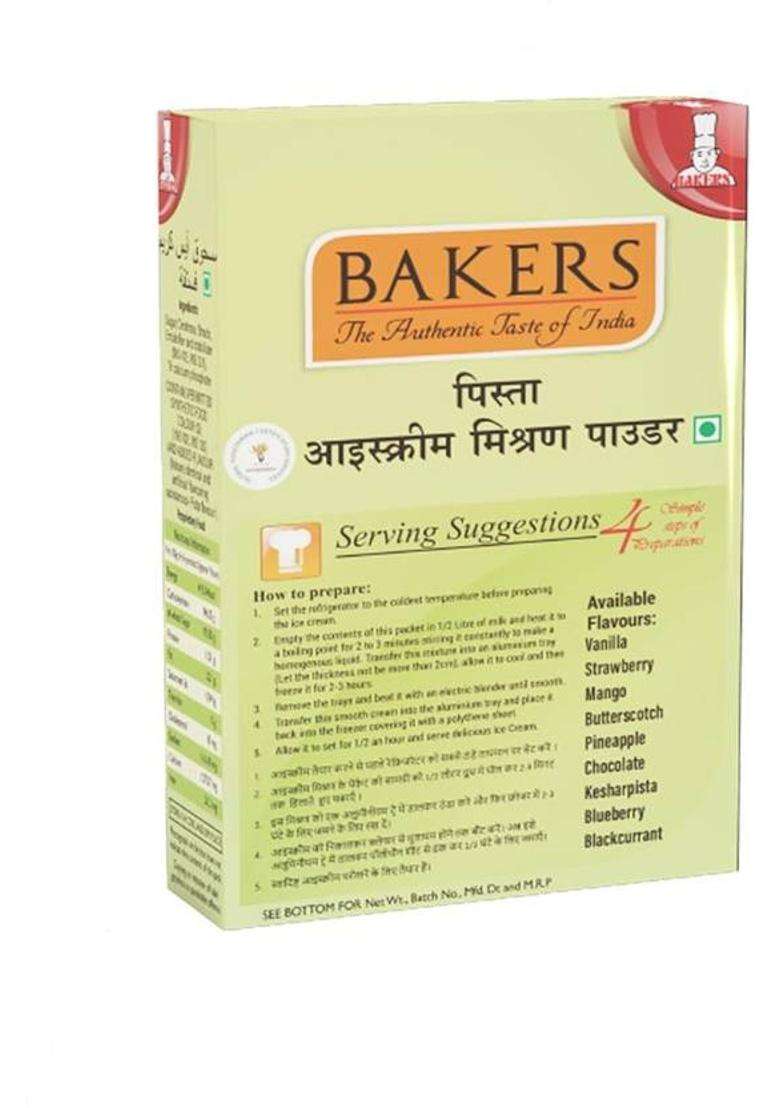 Bakers Mango| Strawberry| Pineapple| Blueberry| Black Currant| Kesar Pista Ice Cream 600 G&nbsp;&nbsp;(Pack Of 6) - Indya