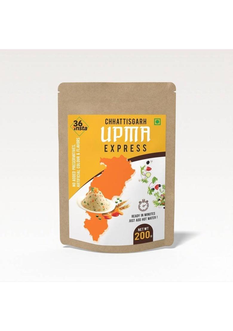 36Insta 2 Instant Upma Mix + 1 Instant Ginger Tea 464 G