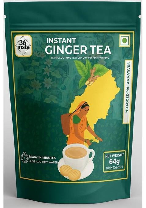 36Insta 2 Instant Upma Mix + 1 Instant Ginger Tea 464 G