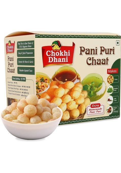 Chokhi Dhani By Na Pani Puri Chat | Khatta Meetha Golgappa Puchka Kit | Ready Eat Meal (Pack Of 1)&nbsp;&nbsp;(220 G)