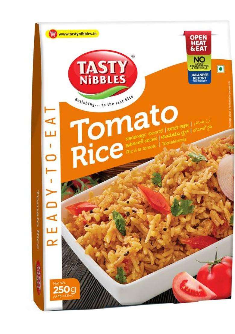 Tasty Nibbles Ready To Eat Tomato Rice 250G X3&nbsp;&nbsp;(750 G) - Indya
