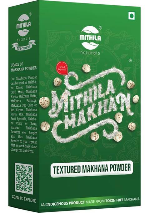 Mithila Naturals By Mithila Naturals Makhan Textured Makhana Powder (Pack Of 1)&nbsp;&nbsp;(100 G)