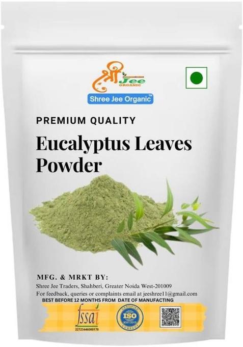 Shree Jee Organic Ready Mix Eucalyptus Leaves Powder Pure, Nilgiri Leaves Powder 150 G