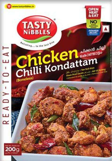 Tasty Nibbles Ready To Eat Chicken Chilli Kondattam|No Added Preservatives&nbsp;&nbsp;(200 G)