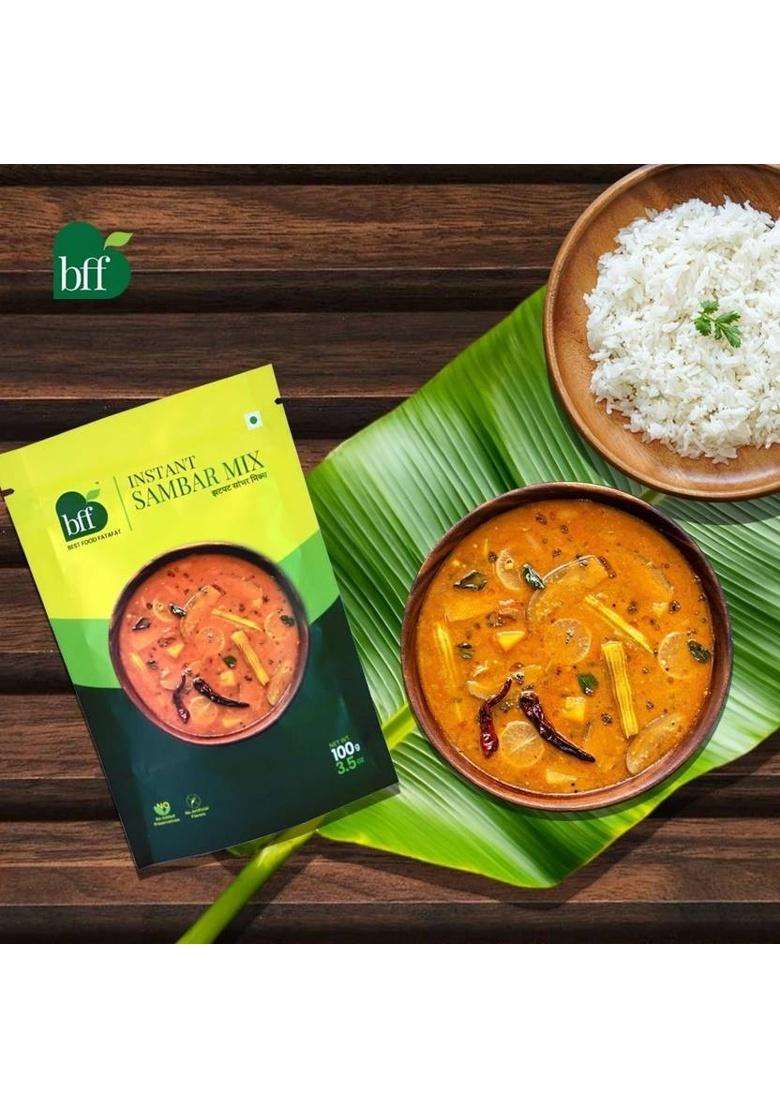 Bff Instant Sambhar Mix – 100G X 6 Easy-To-Make Traditional South Indian Curry&nbsp;&nbsp;(600 G) - Indya