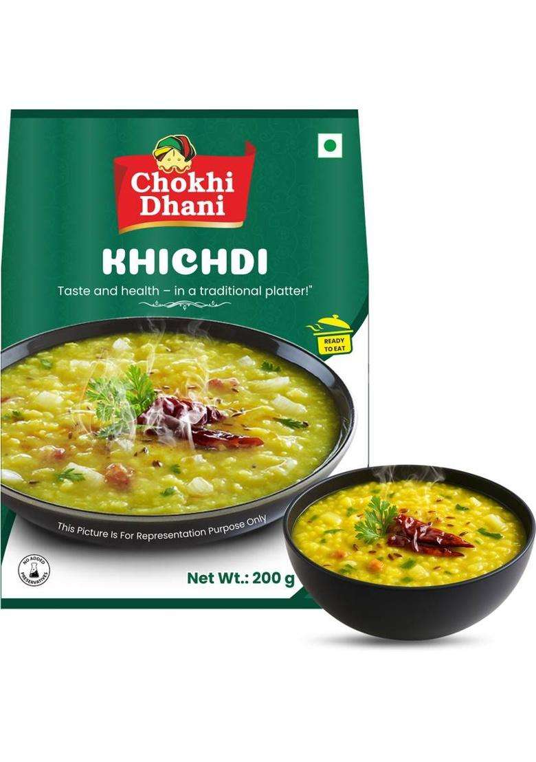 Chokhi Dhani Foods By Na Ready To Eat Khichdi 200GmÂ&nbsp;Â&nbsp; 200 G - Indya