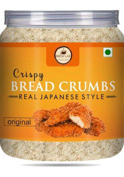 Brew Lab Panko Japanese Style Bread Crumbs For Cutlets , Fried Chicken , Snacks 100 G