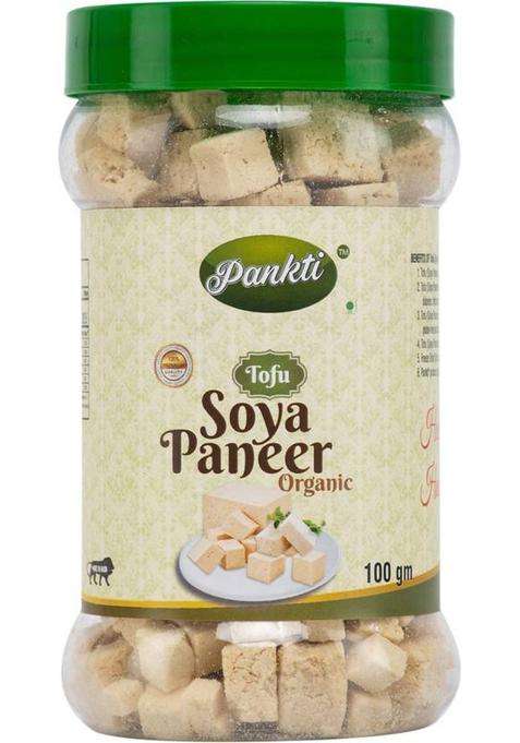 Pankti Freeze Dried Tofu Cubes (Soya Paneer) 100 G