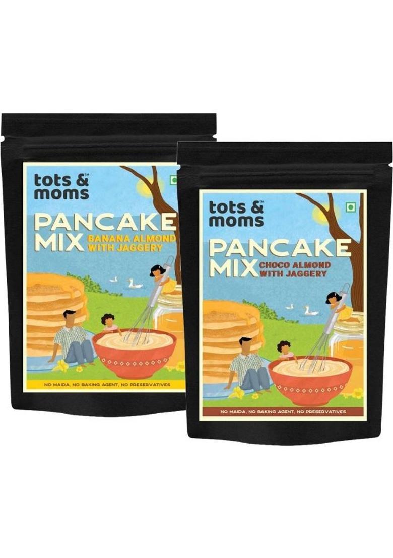 Tots And Moms Choco Almond With Jaggery | Banana Almond With Jaggery 500 G (Pack Of 2)