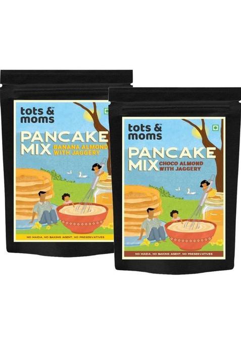 Tots And Moms Choco Almond With Jaggery | Banana Almond With Jaggery 500 G (Pack Of 2)