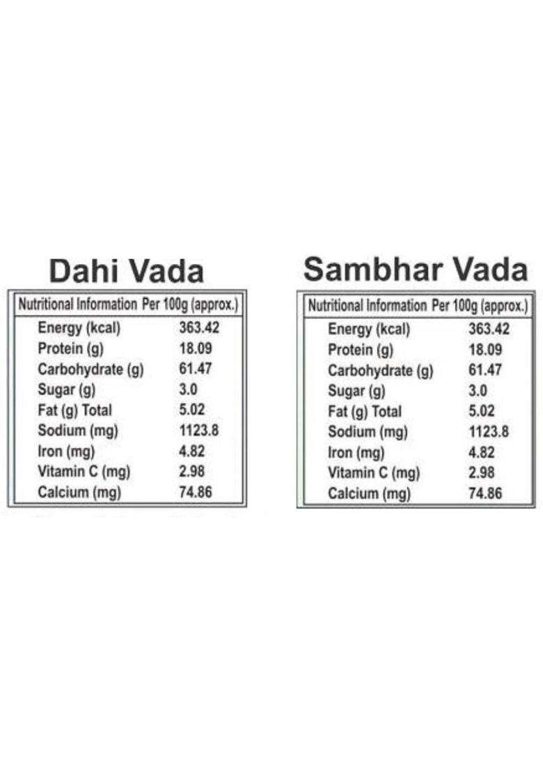 Ampm Vada/Medu Vada & Dahi Vada/Bhalla Instant Ready Mix Pack Of 2 400 G&nbsp;&nbsp;(Pack Of 2) - Indya