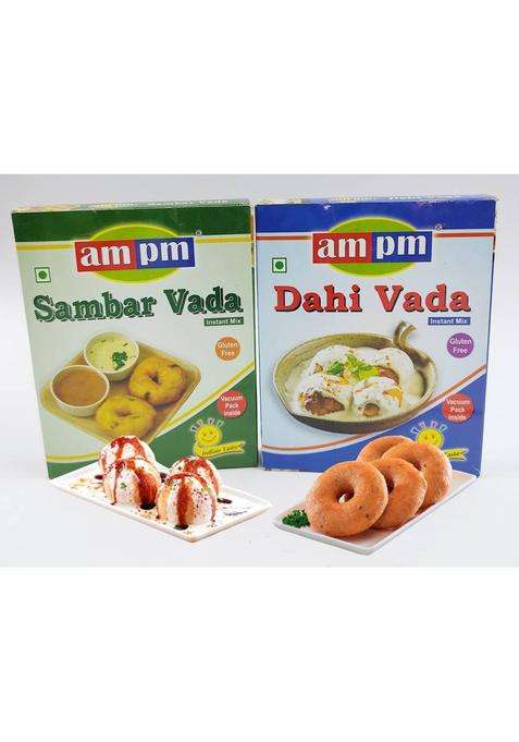 Ampm Vada/Medu Vada & Dahi Vada/Bhalla Instant Ready Mix Pack Of 2 400 G&nbsp;&nbsp;(Pack Of 2)