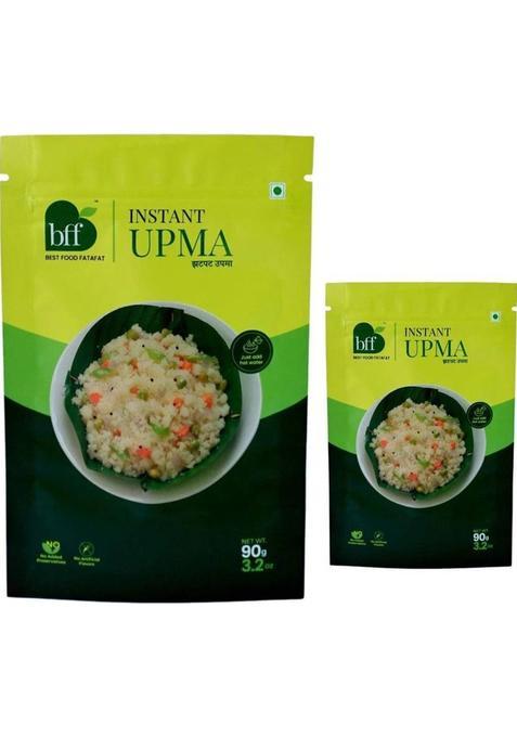 Bff Instant Upma 90G X 2 Instant Breakfast | Ready To Cook | Quick Easy & Delicious&nbsp;&nbsp;(180 G)