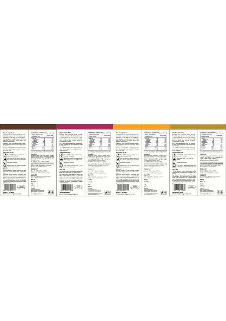 Ogmo Combo Breakfast Mix 217 G&nbsp;&nbsp;(Pack Of 4) - Indya