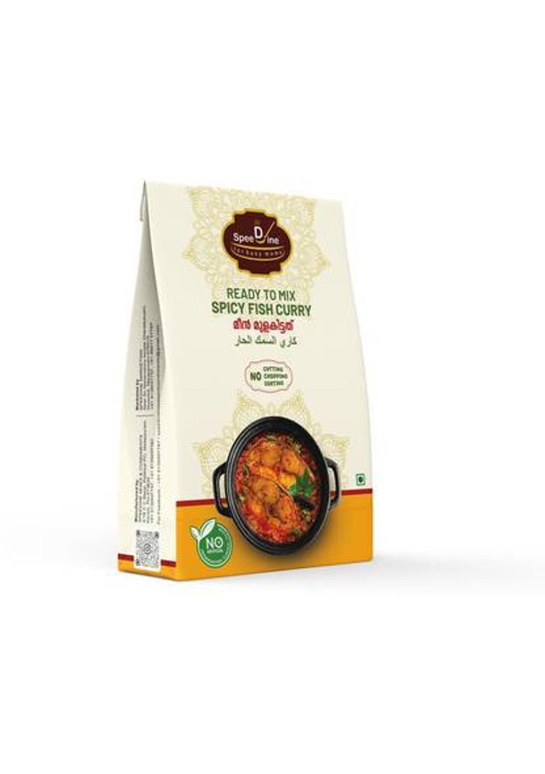 Speedine Ready To Mix Spicy Fish Curry, Traditional Taste 100 G