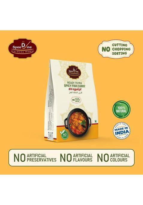 Speedine Ready To Mix Spicy Fish Curry, Traditional Taste 100 G