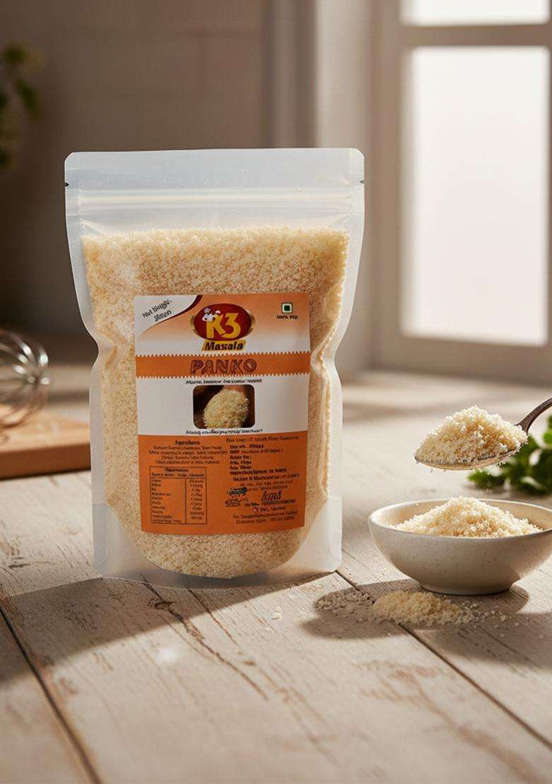 Green Piece Panko Original Japanese Style Bread Crumbs. (200Gm X 1) 200 G - Indya