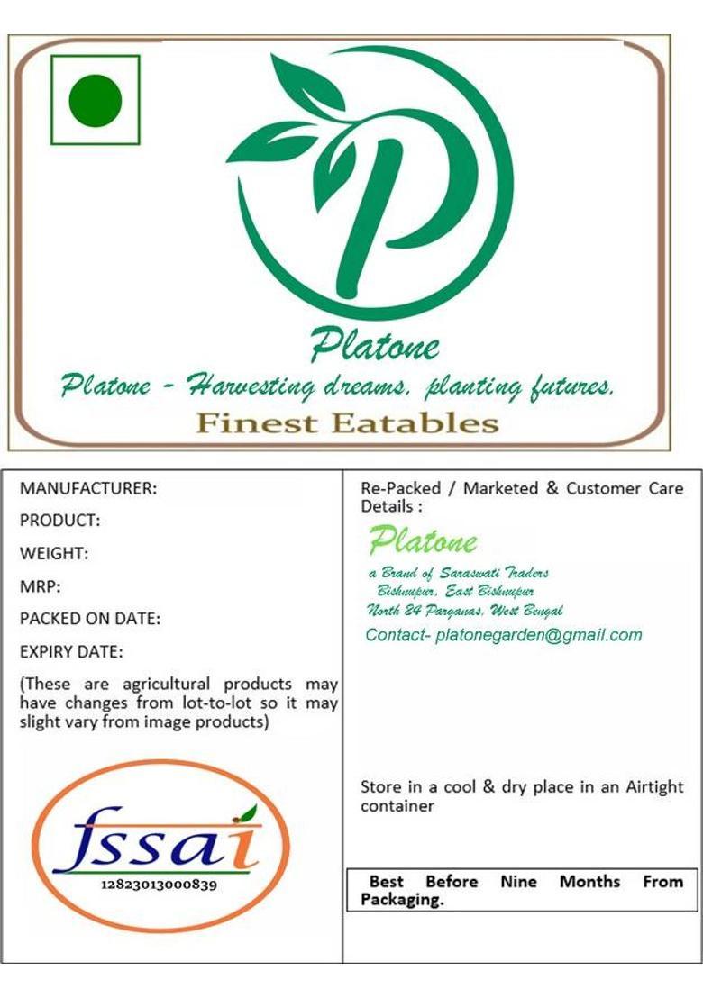 Platone Best Quality Poha (Flattened Rice)-500Gm (Pack Of 1) (0.5 Kg)