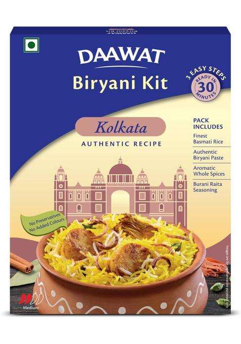 Daawat Biryani Kit Kolkata&nbsp;&nbsp;(334 G)