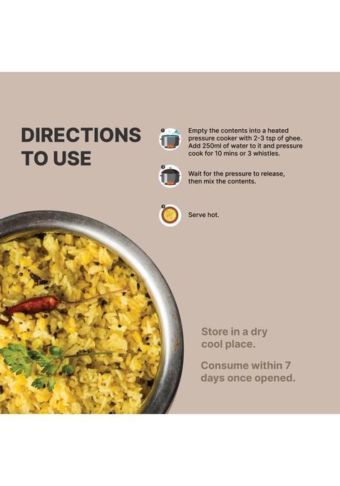 Tff The Food Formula Khichdi Premix Ready To Cook Breakfast Mix Ready In 10 Mins Millet Khichdi 100 G