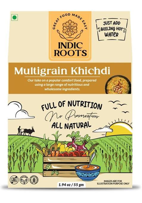 Indic Roots Multigrain Brown Rice Khichdi&nbsp;&nbsp;(55 G)