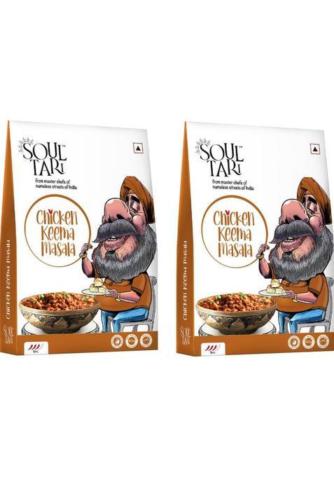 Soultari By Soultari Ready To Eat Chicken Keema Masala | Spicy Chicken Keema Cooked Dhaba Style |&nbsp;&nbsp;(600 G)