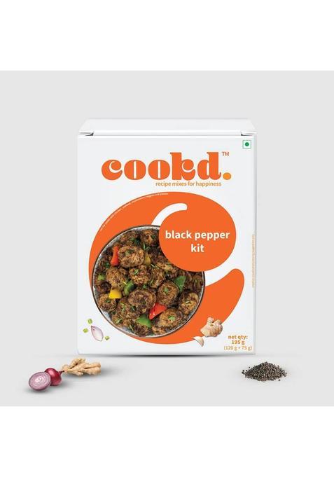 Cookd Black Pepper Kit 195 G