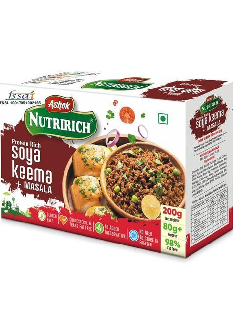 Ashok Soya Keema With Keema Masala (Combo Pack) Taste And Texture Of Real Keema&nbsp;&nbsp;(200 G)