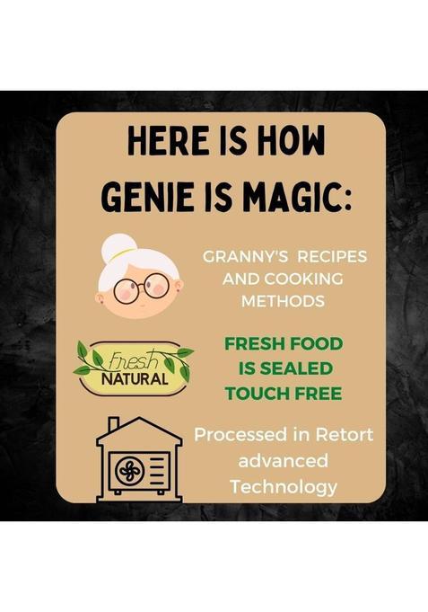 Genie Food Ready To Eat Shahi Paneer (300G) | Pure Veg | Heat And Eat 300 G