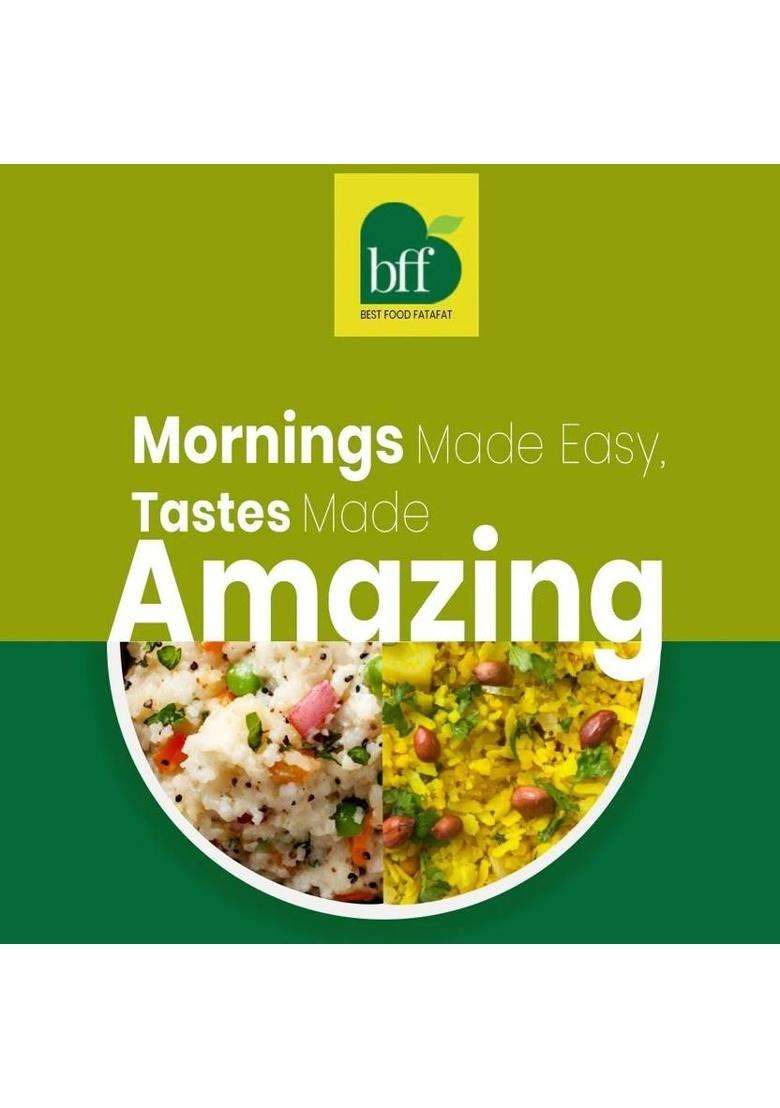 Bff Quick Breakfast Duo: (90G Each) Instant Poha & Instant Upma&nbsp;&nbsp;(180 G) - Indya