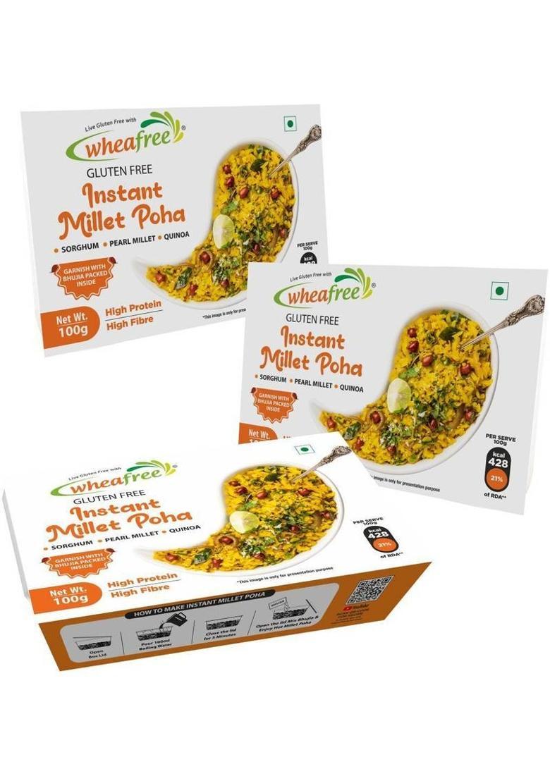 Wheafree Gluten Free Instant Millet Poha
