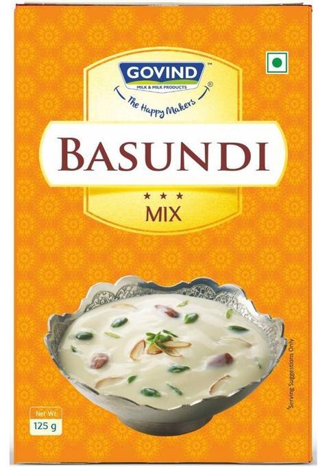 Govind Milk And Milk Products Basundi Mix 125 G&nbsp;&nbsp;(Pack Of 3)