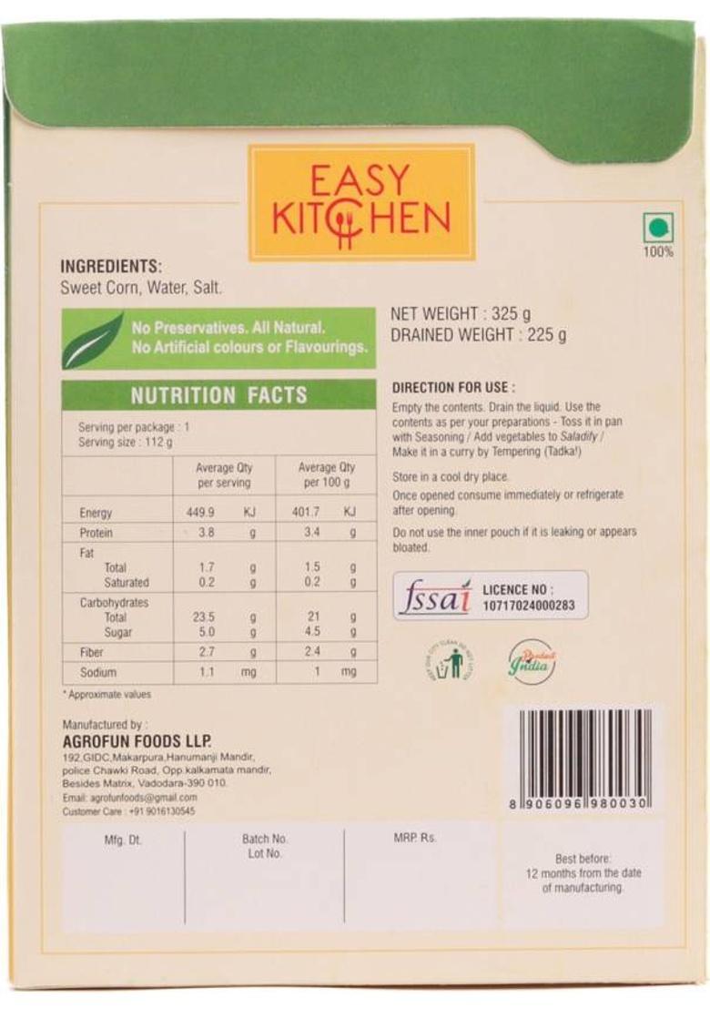 Easy Kitchen Ready To Eat / Cook