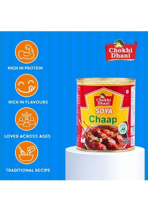 Chokhi Dhani By Na Veg Soya Chaap (800 G)