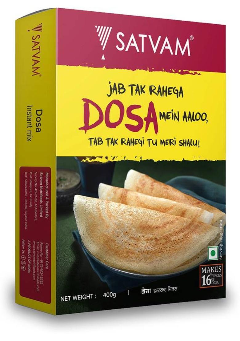 Satvam Dosa Instant Mix, 400 Grams 400 G