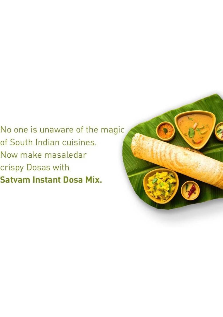 Satvam Dosa Instant Mix, 400 Grams 400 G